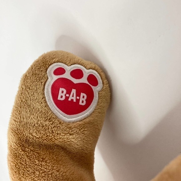 BUILD a Bear Gingerbread Boy 16" Plush 2017 Christmas Holiday Stuffed Animal - Picture 12 of 13